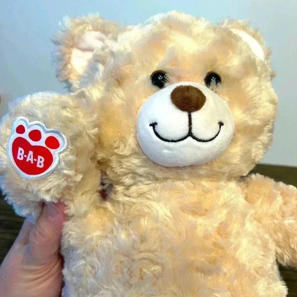 Build a bear happy hugs tan teddy bear 16” - Picture 2 of 3